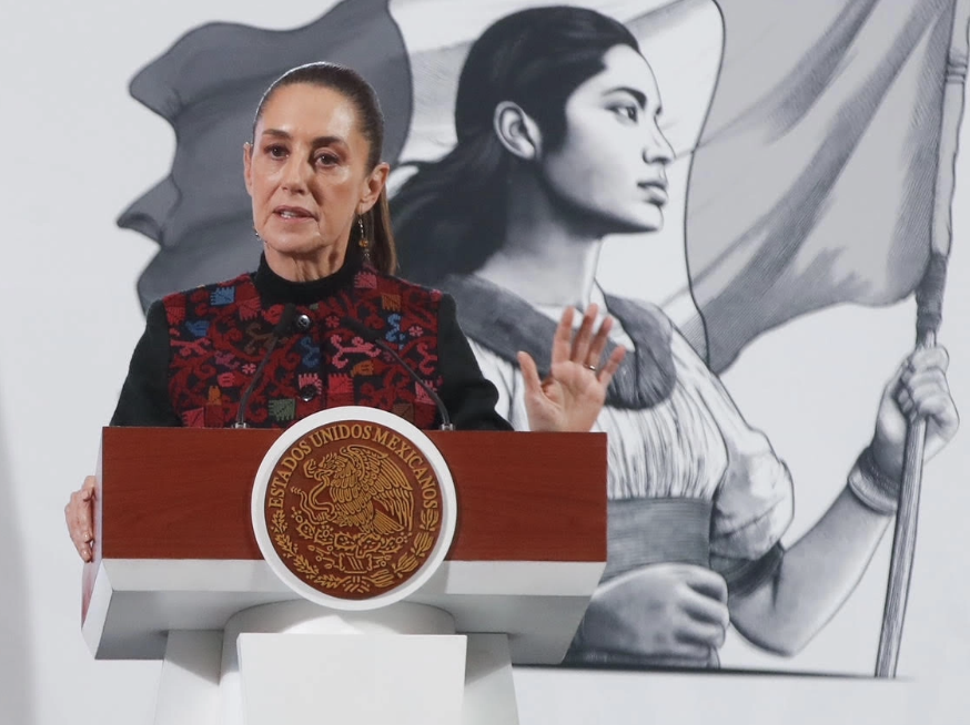 SHEINBAUM PIDE A LOS MEXICANOS TRANQUILIDAD ANTE LA IMPOSICIÓN UNILATERAL DE ARANCELES